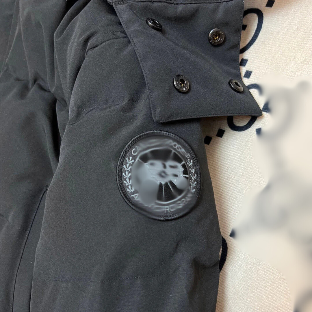 CAND G "WYNDH" BLACK BADGE PUFFER