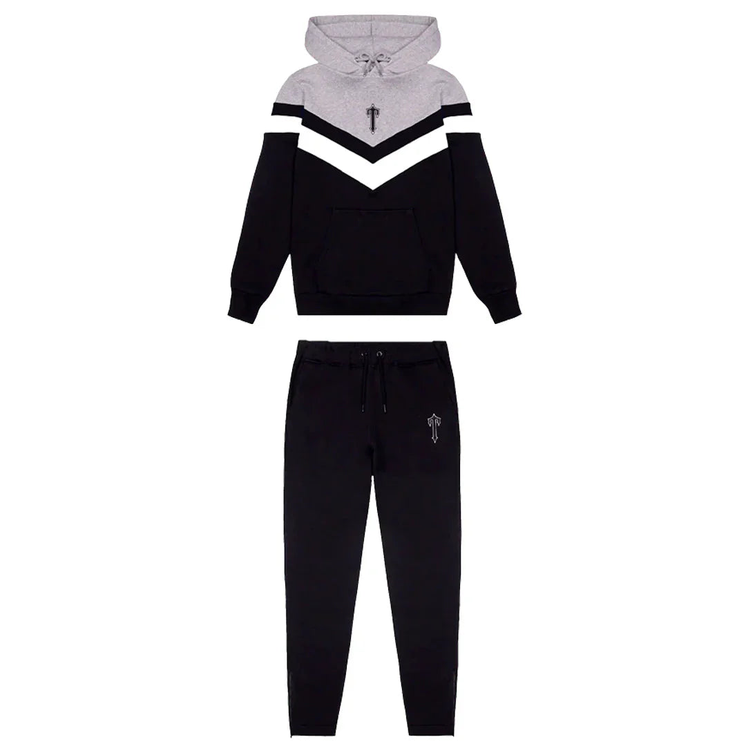 TRAP "V" TRACKSUIT - BLACK/GREY